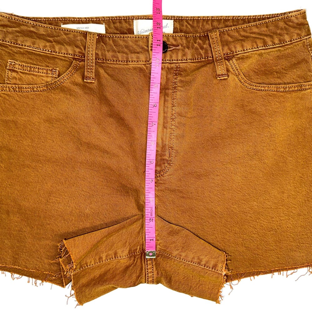 SOLD 💕Universal Thread High Rise Vintage Midi Jean Shorts - Picture 11 of 12